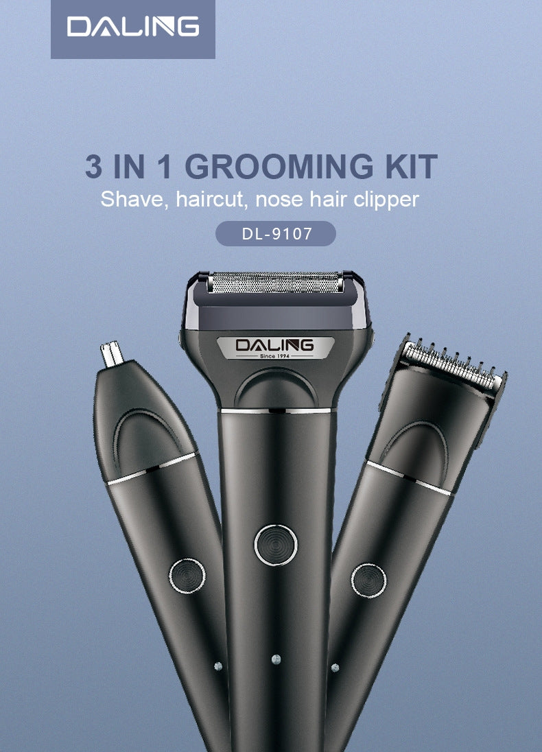 Daling 3in1 Professional Rechargeable Shaver(Imported)