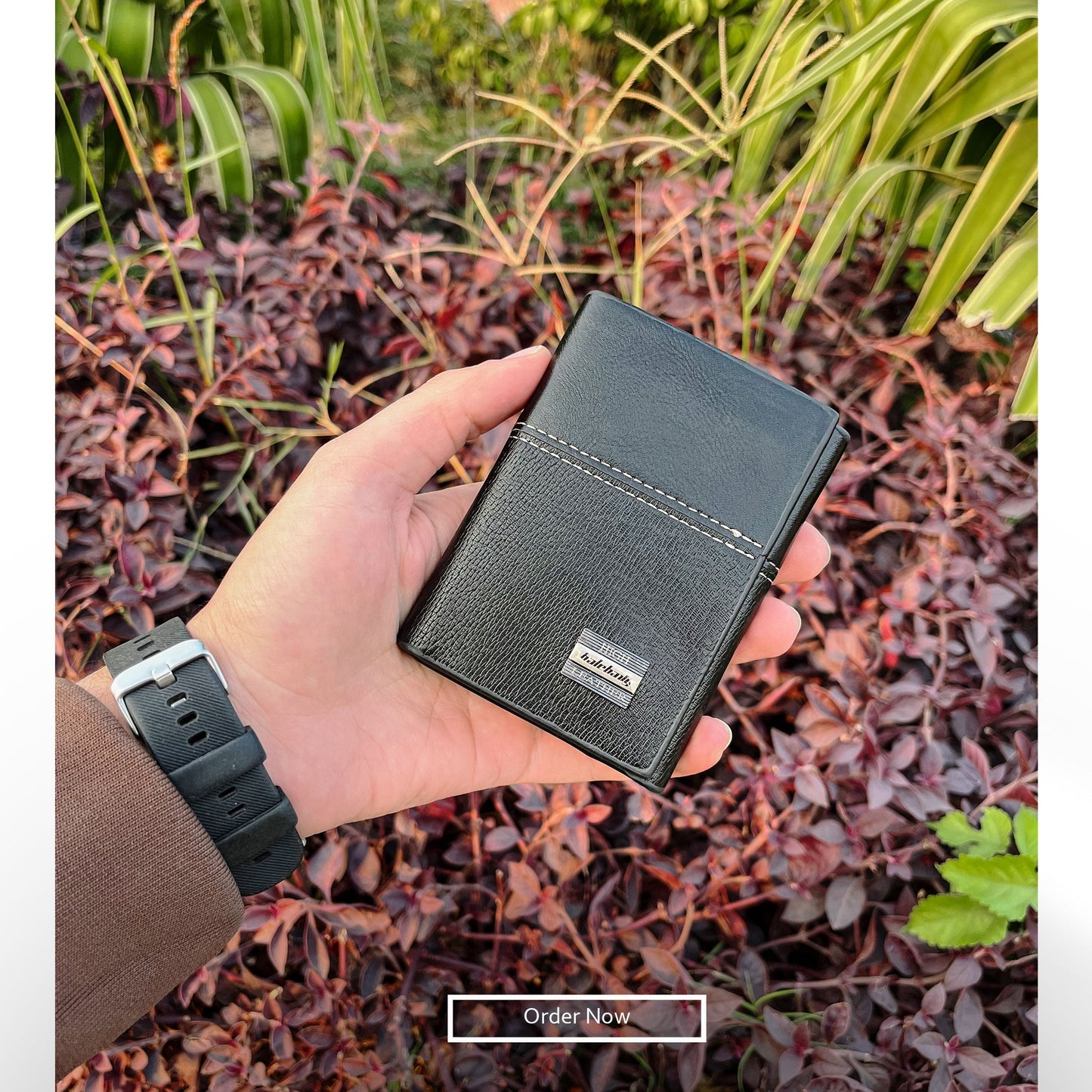 New Luxury Trifold Leather Wallet