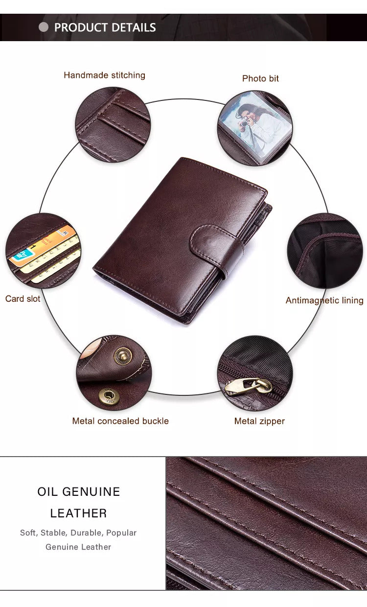 Original Cow Leather Wallet (Crafted)