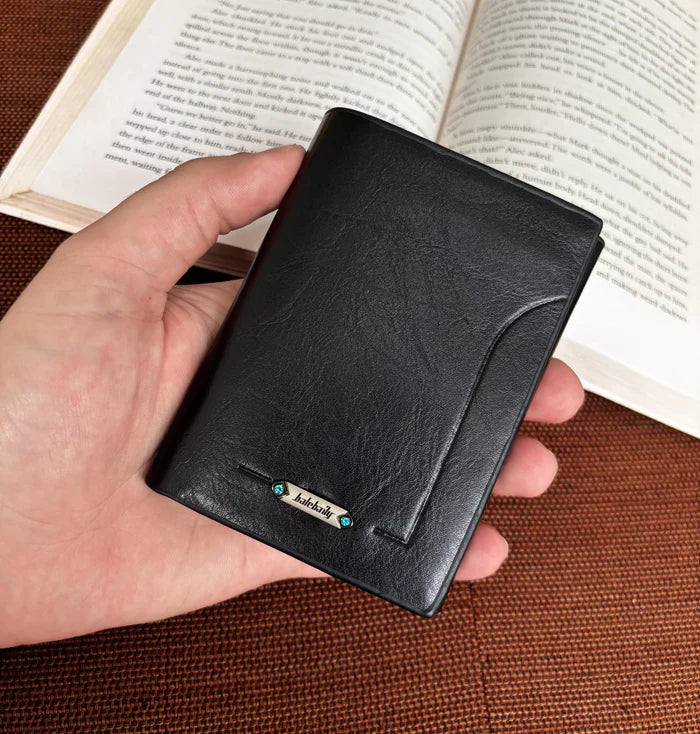 Balebaily Classic Leather Trifold Wallet