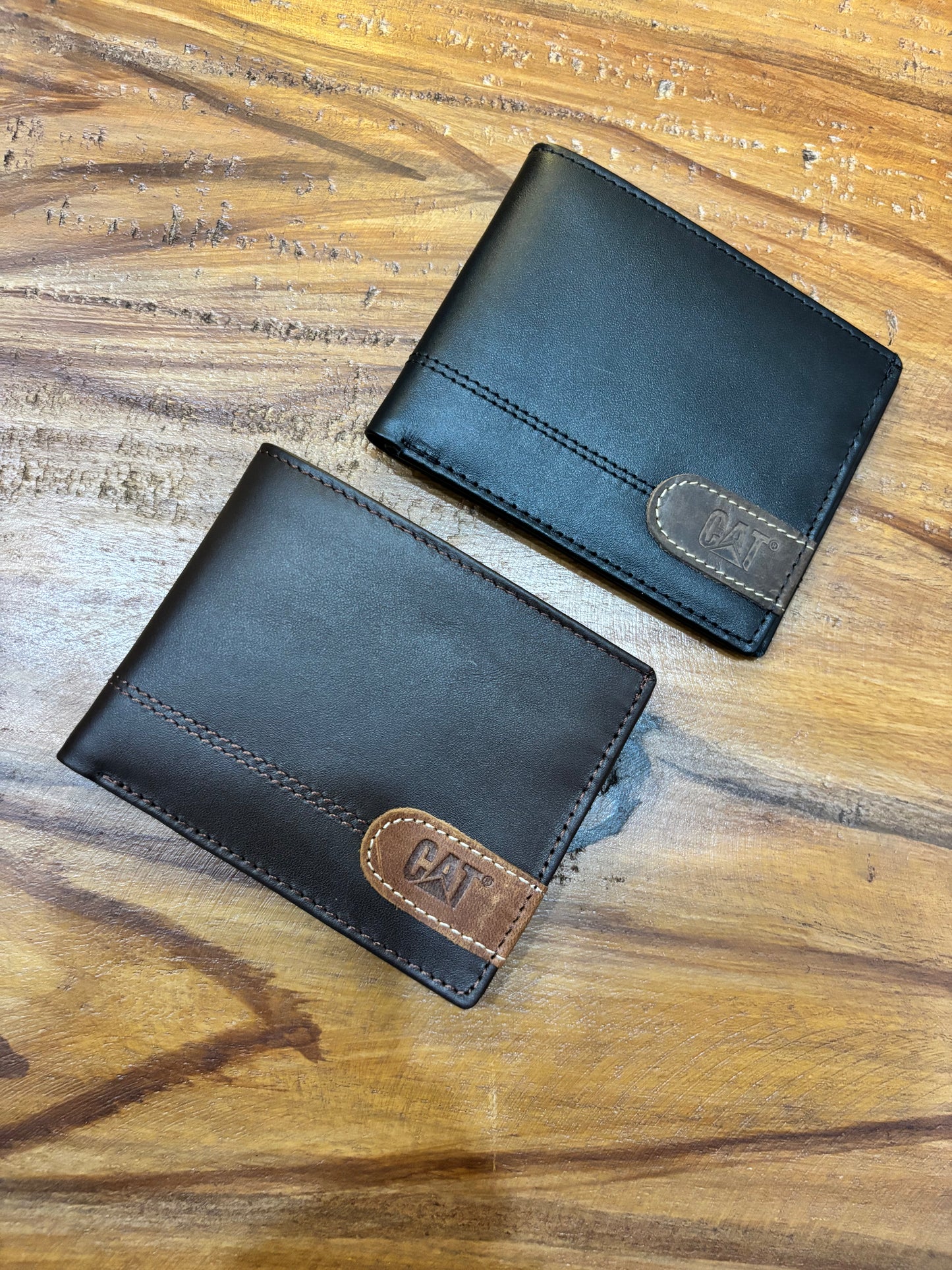 Branded Cat Leather Wallet