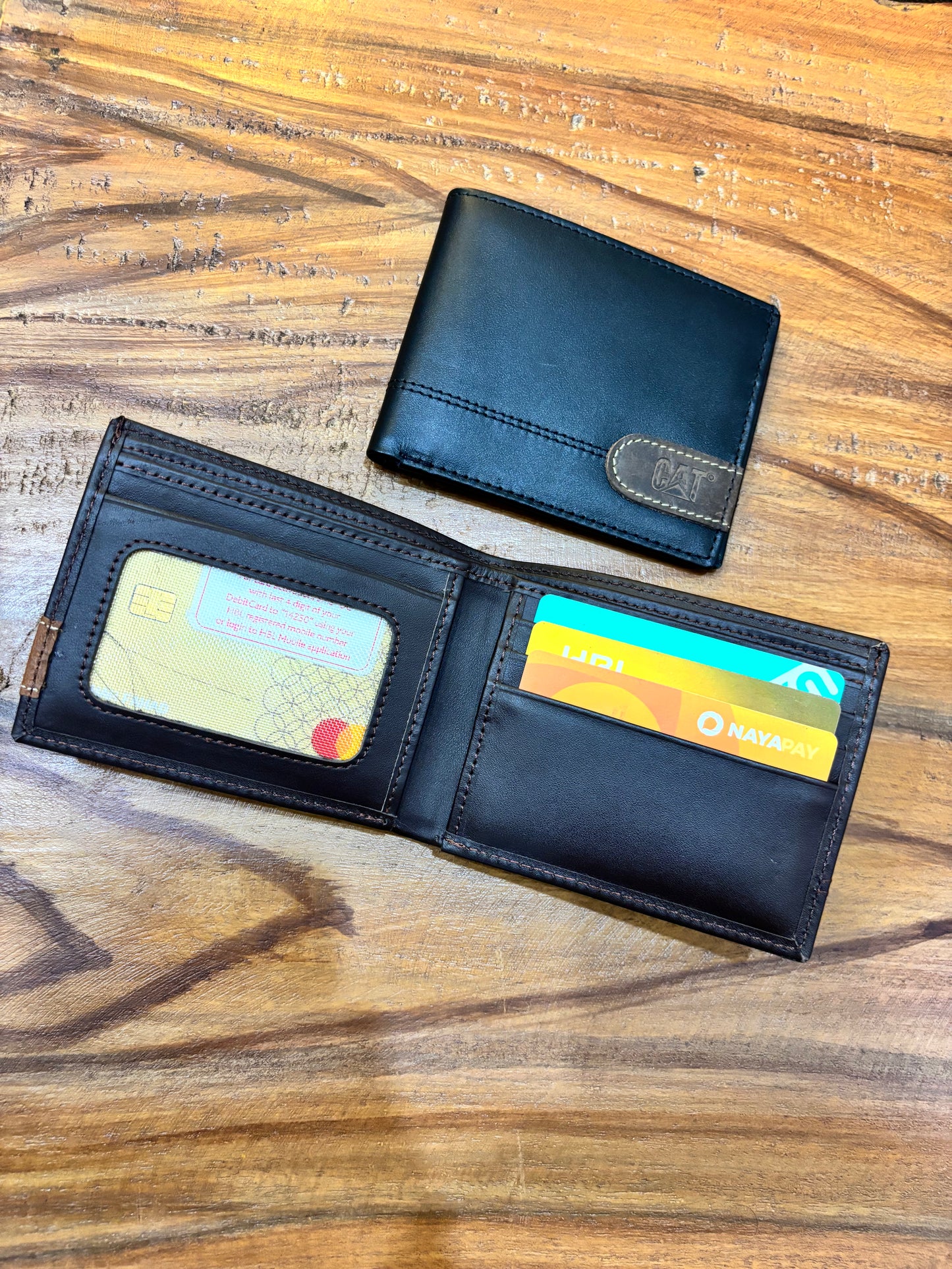Branded Cat Leather Wallet