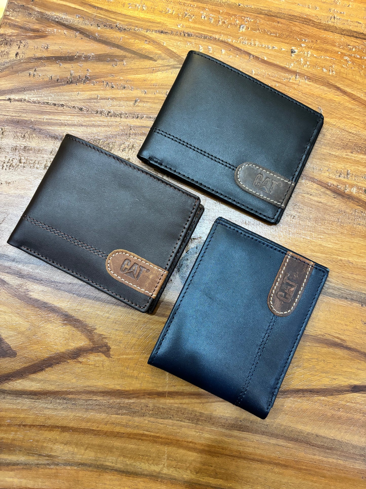 Branded Cat Leather Wallet