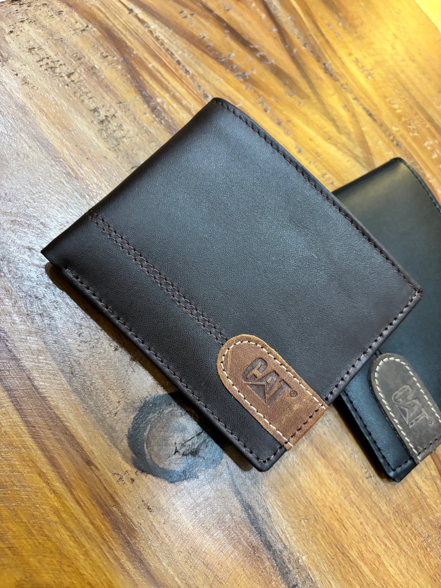 Branded Cat Leather Wallet