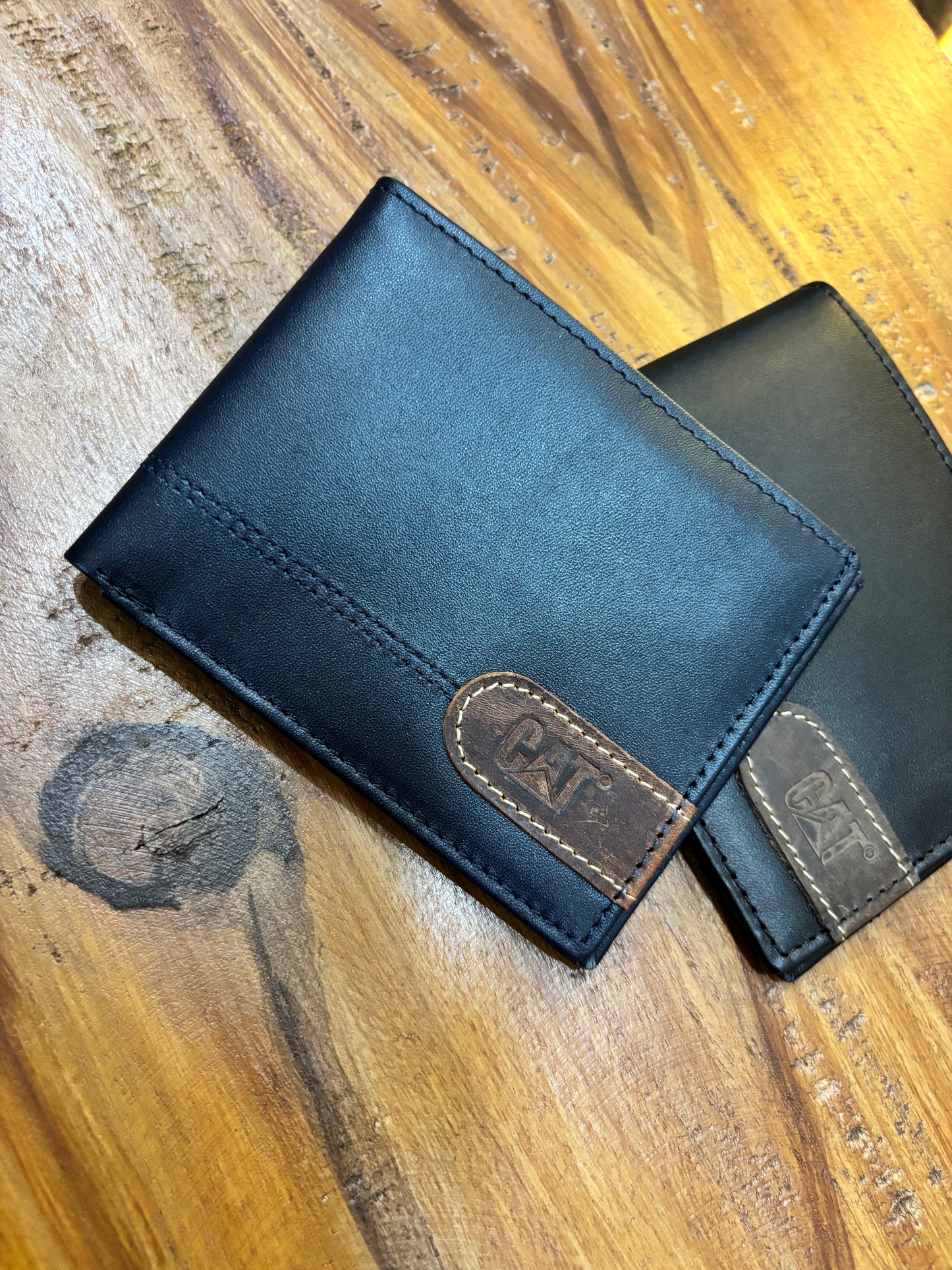 Branded Cat Leather Wallet