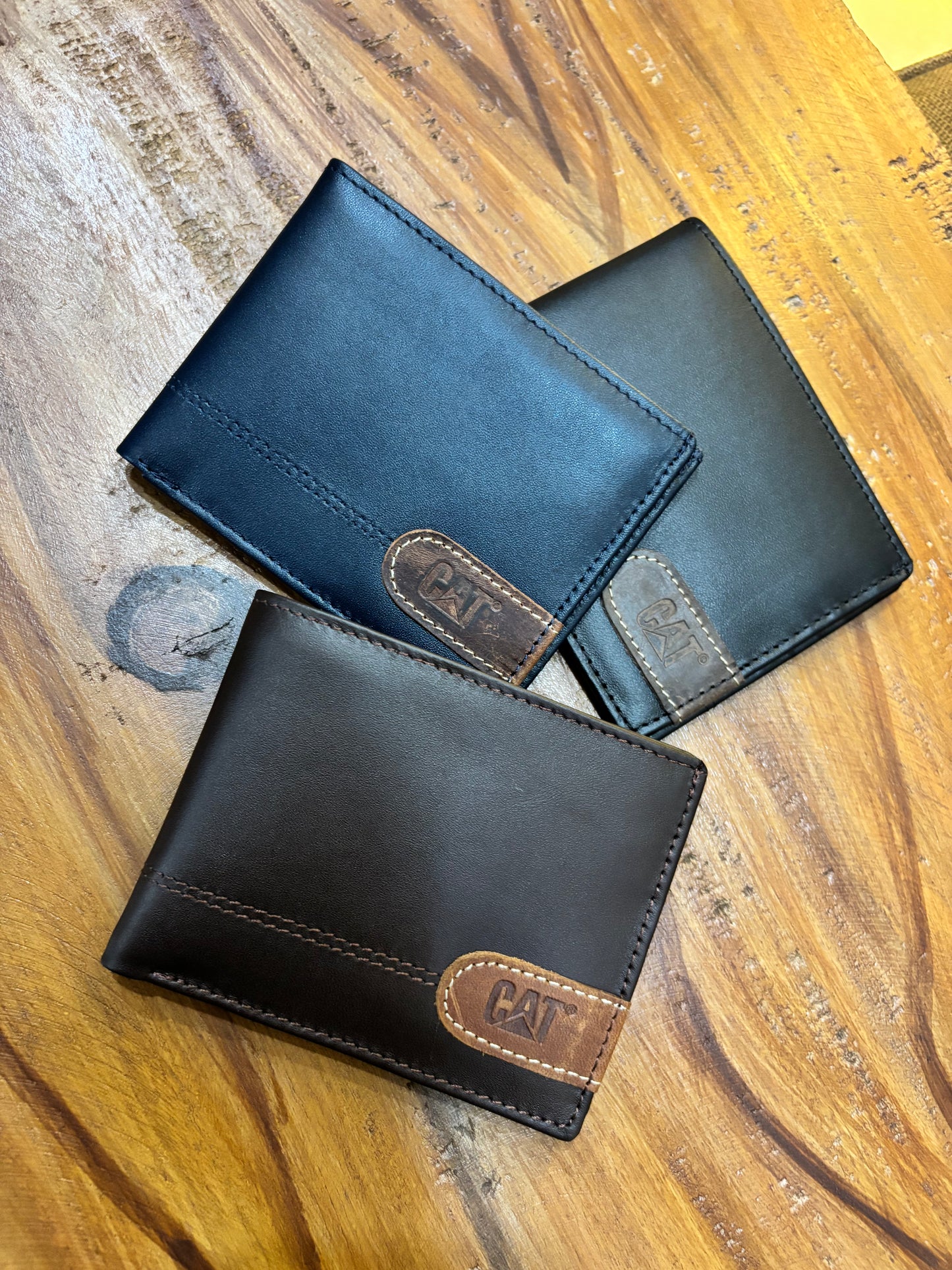 Branded Cat Leather Wallet