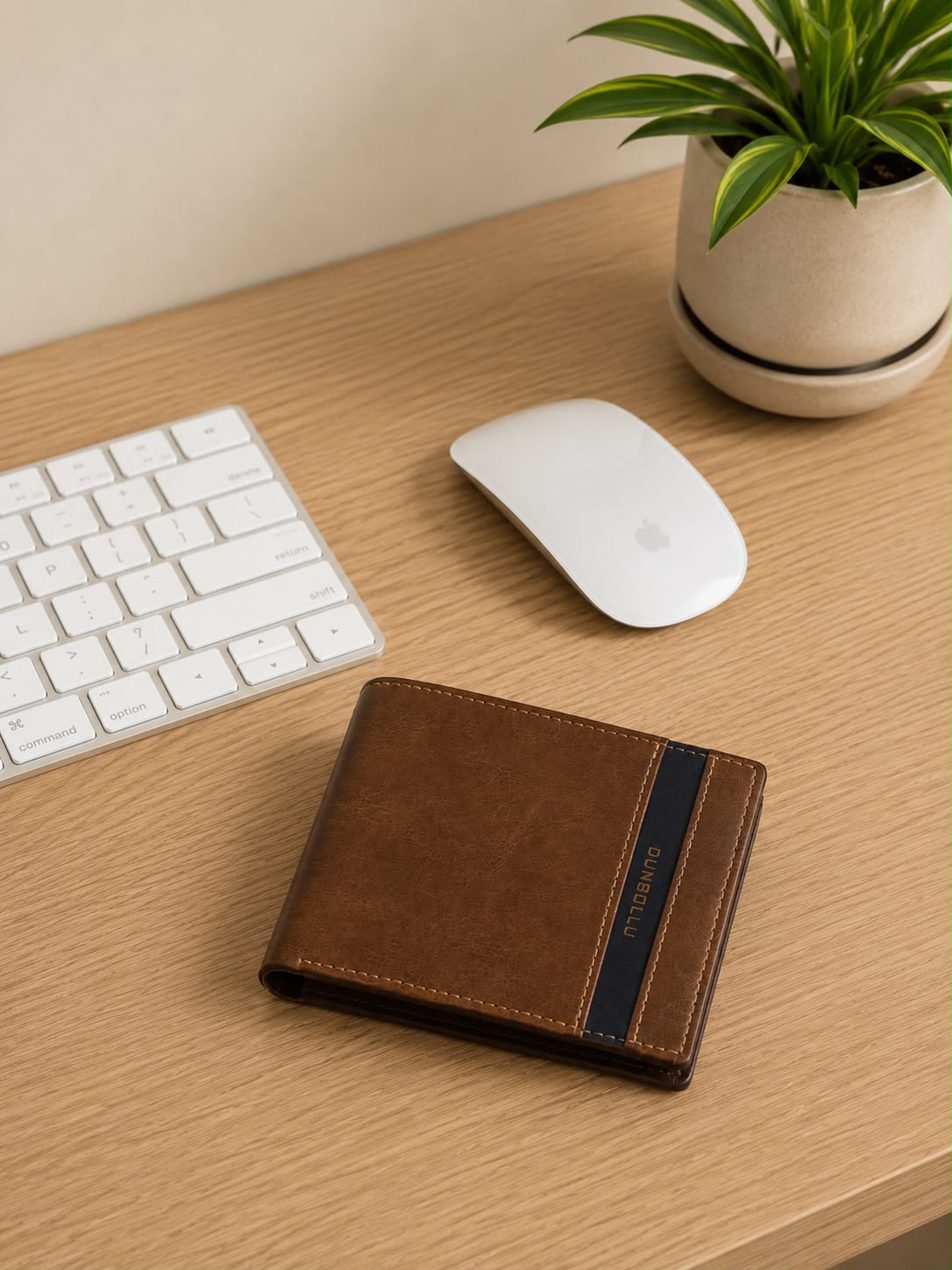 NEW PREMIUM DUNBOLLU LEATHER WALLET
