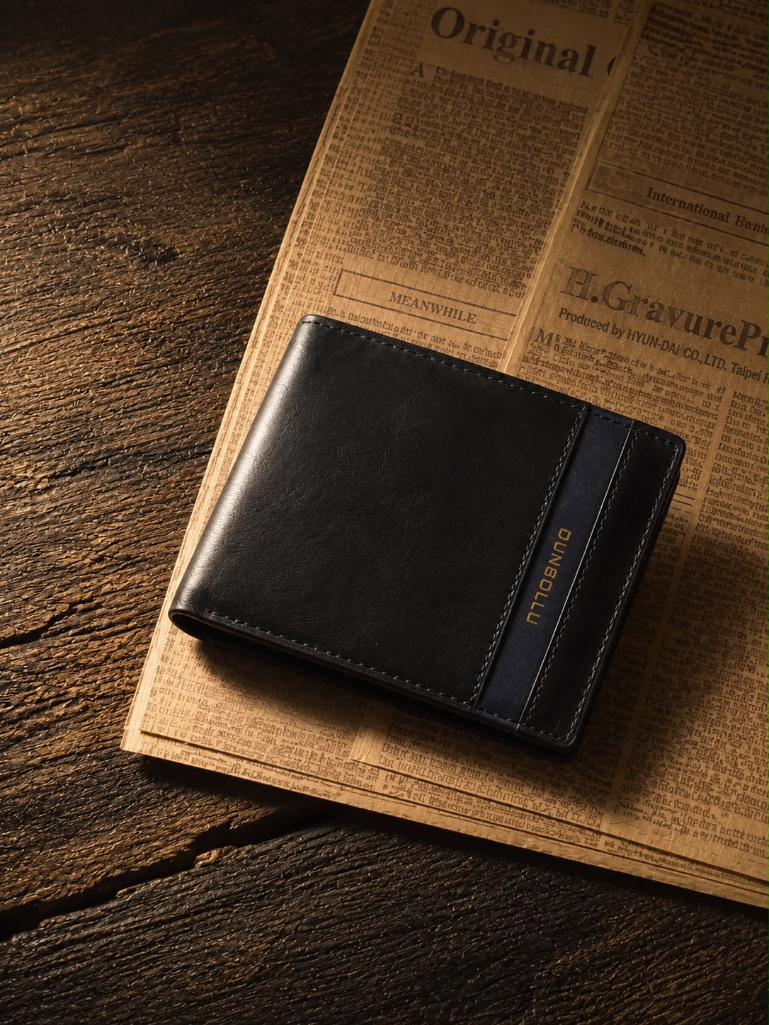 NEW PREMIUM DUNBOLLU LEATHER WALLET