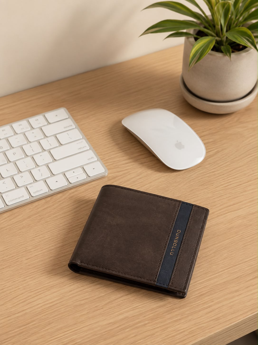 NEW PREMIUM DUNBOLLU LEATHER WALLET