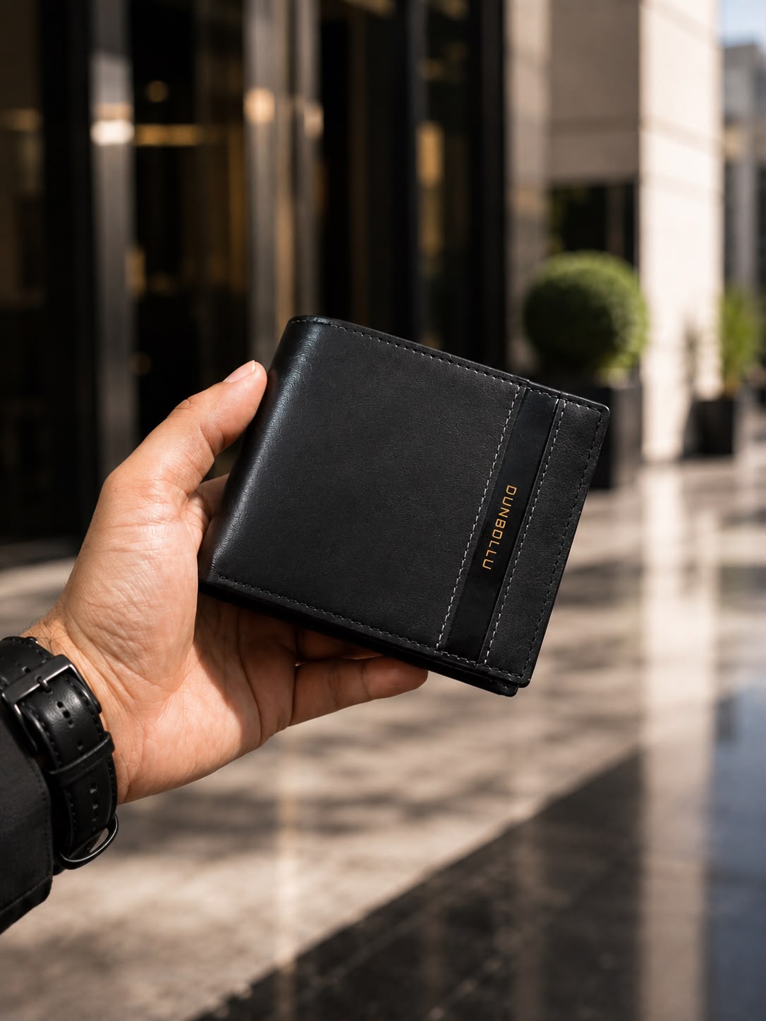 NEW PREMIUM DUNBOLLU LEATHER WALLET